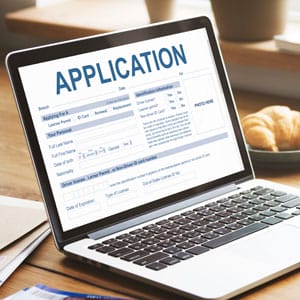 Application Information Employment Concept